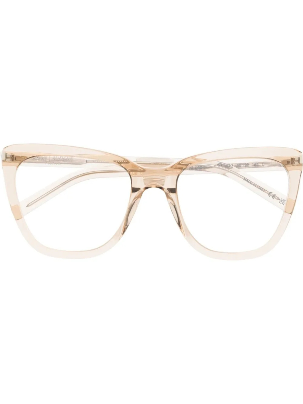 Очки в оправе 'кошачий глаз' Saint Laurent Eyewear, коричневый
Очки в оправе 'кошачий глаз' Saint Laurent Eyewear, коричневый