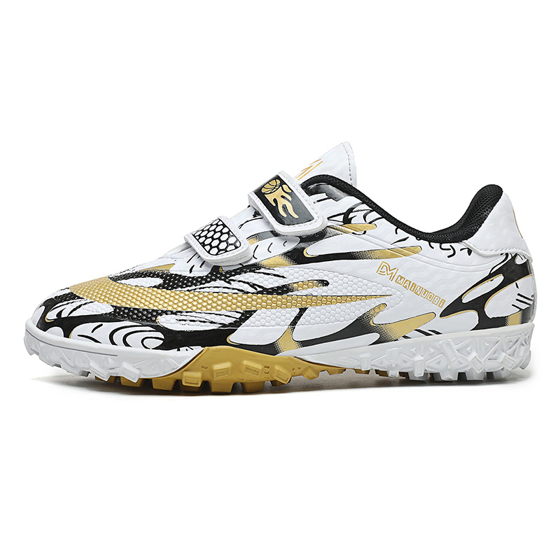 Детские футбольные бутсы для детей Wooden Rabbit, белый/золотой
Детские футбольные бутсы для детей Wooden Rabbit, белый/золотой