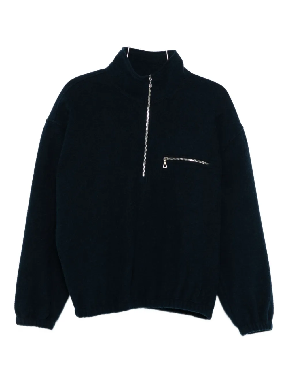 Шерстяной свитер с карманом на молнии Rier, синий
Шерстяной свитер с карманом на молнии Rier, синий