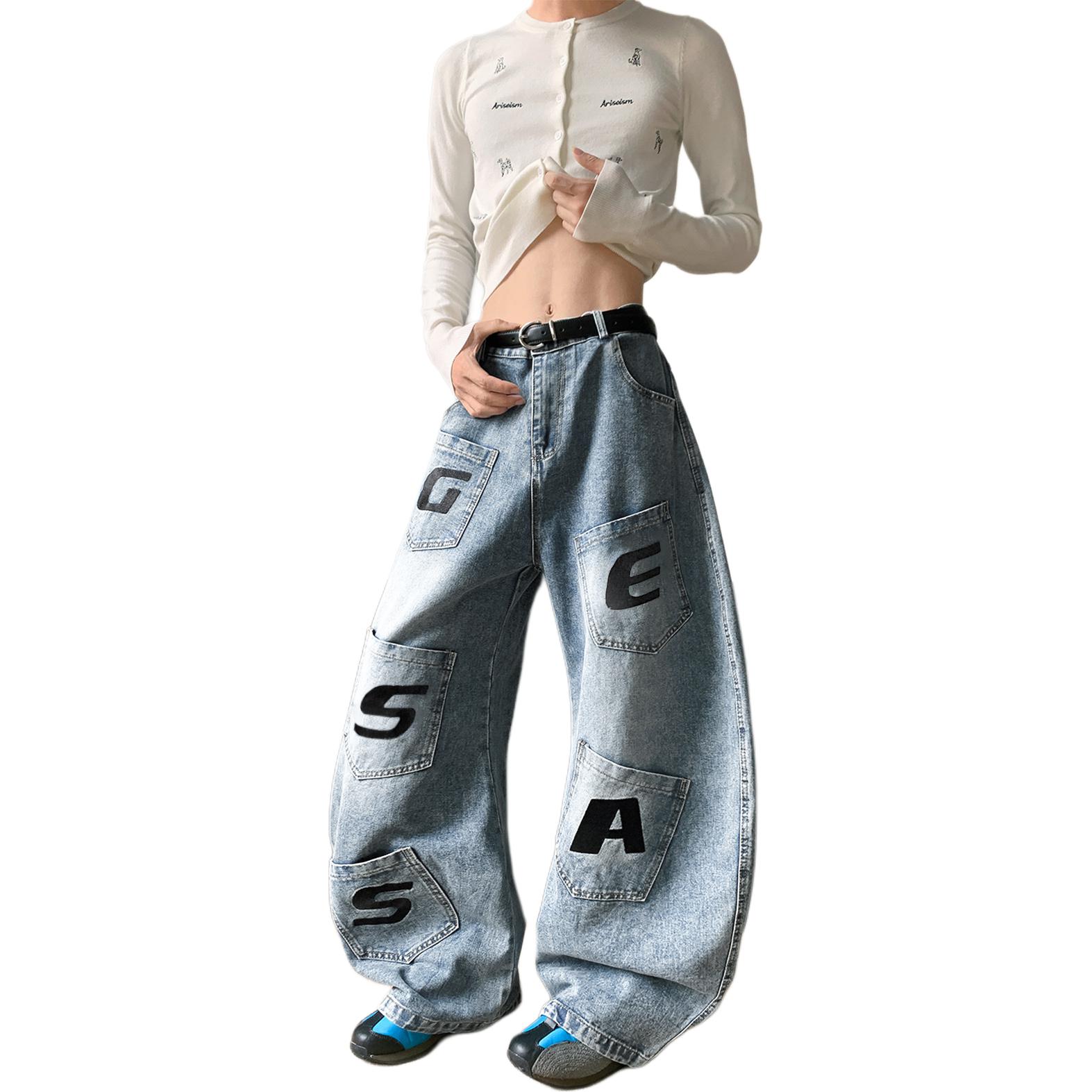 NEVER RULE Джинсы Unisex Blue Moderate Wide Leg
NEVER RULE Джинсы Unisex Blue Moderate Wide Leg