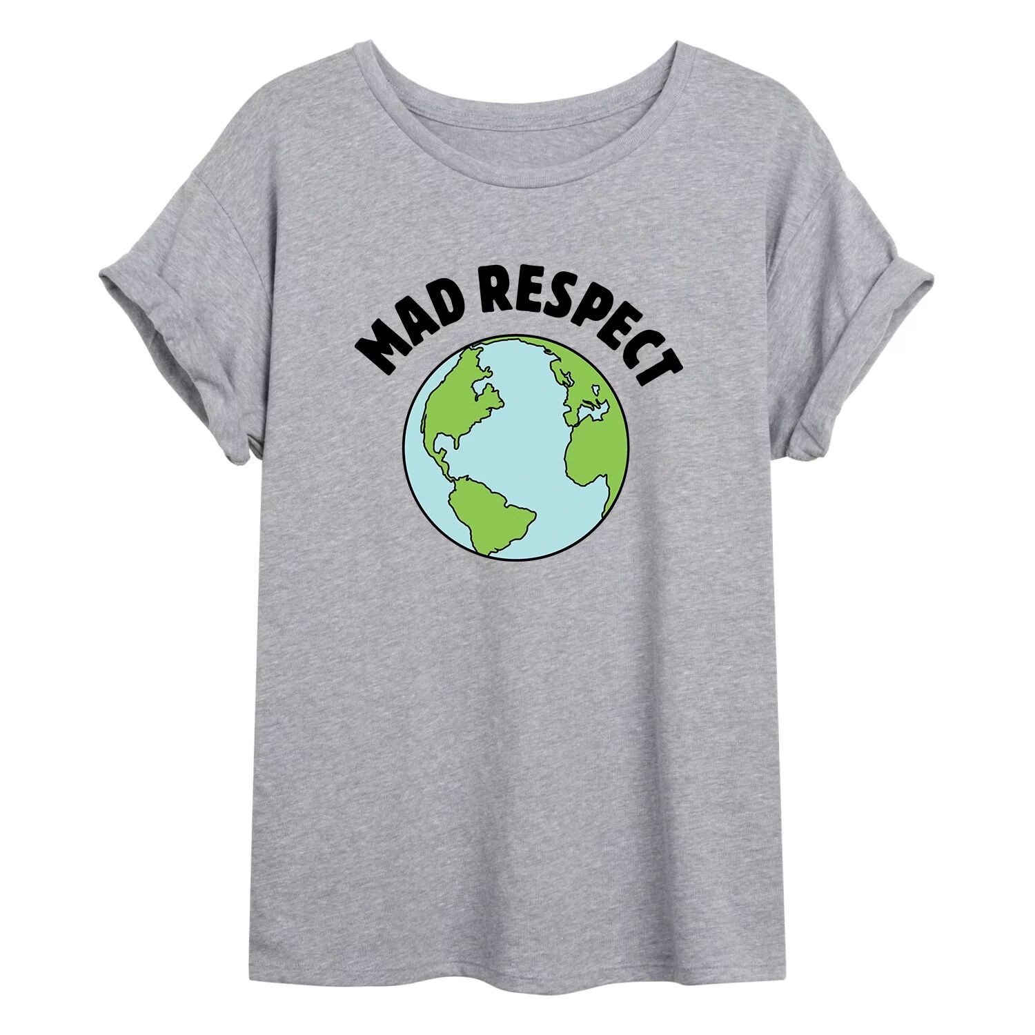 Футболка Juniors' Mad Respect Earth с струящимся рисунком Licensed Character
Футболка Juniors' Mad Respect Earth с струящимся рисунком Licensed Character