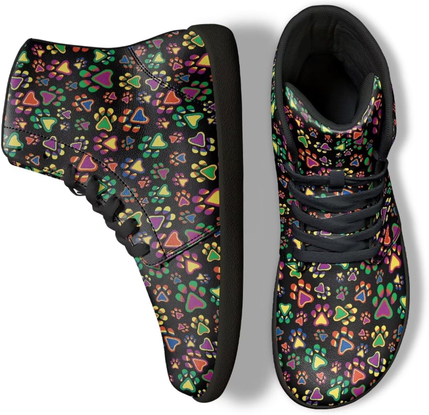 Высокие кеды Binienty для мужчин и женщин, Abstract Dog Paw Prints
Высокие кеды Binienty для мужчин и женщин, Abstract Dog Paw Prints