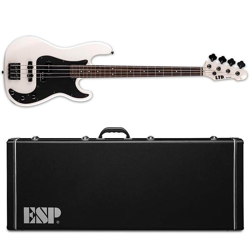 Басс гитара ESP LTD Surveyor '87 Pearl White Electric Bass Guitar + Hard Case 1987 87
Басс гитара ESP LTD Surveyor '87 Pearl White Electric Bass Guitar + Hard Case 1987 87
