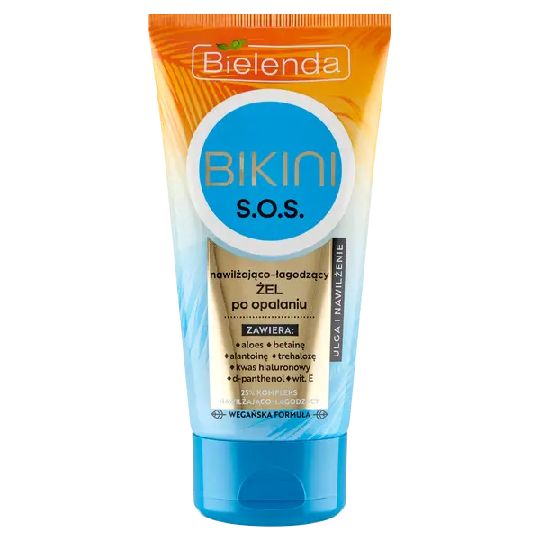 Увлажняющий и успокаивающий гель после загара, 150 мл Bielenda Bikini s.o.s.
Увлажняющий и успокаивающий гель после загара, 150 мл Bielenda Bikini s.o.s.