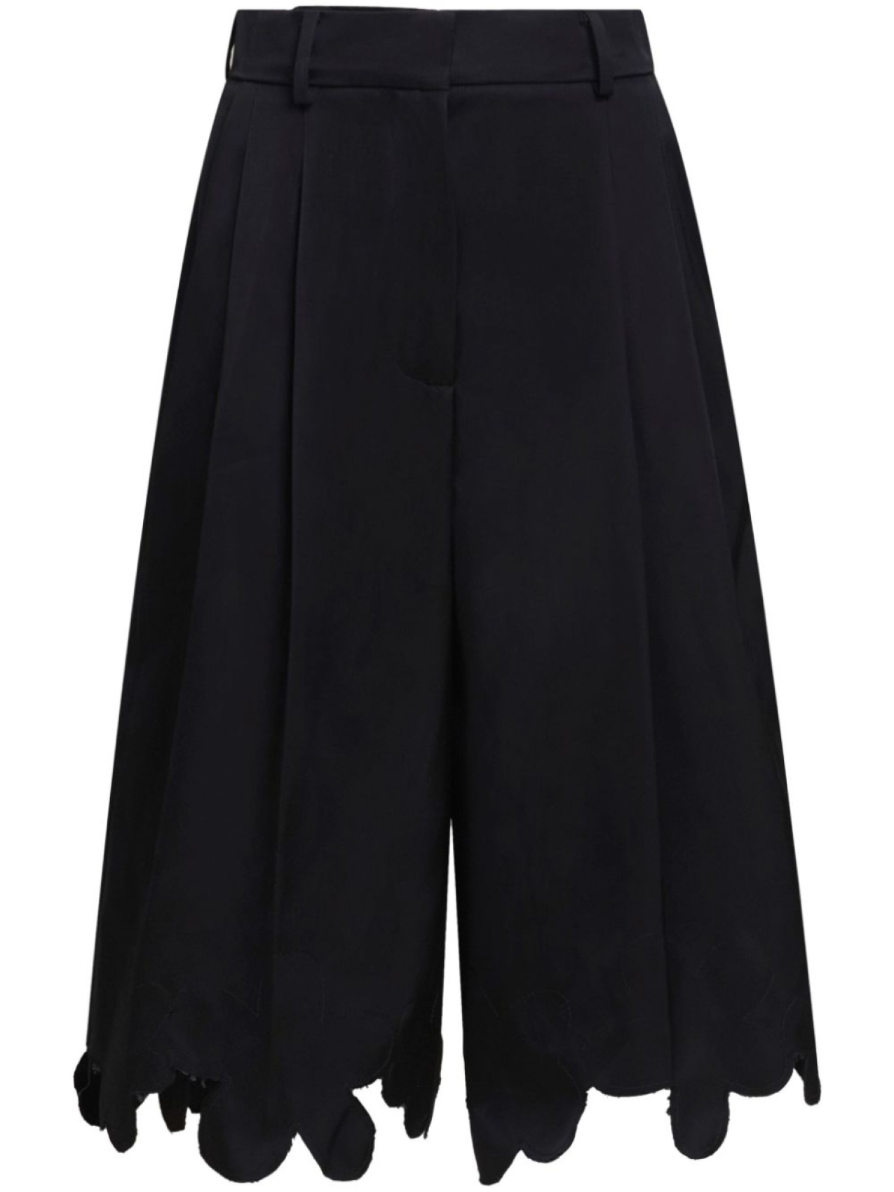 Marni шорты строгого кроя с фестонами, черный
Marni шорты строгого кроя с фестонами, черный