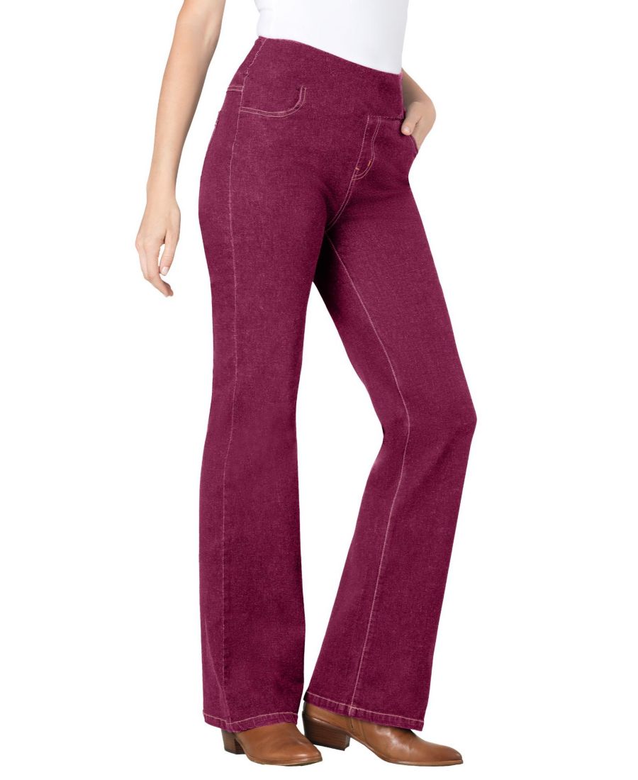 Женские джинсы Within Flex-Fit Pull-On Bootcut Gap-Free Stretch Denim Woman Within, Deep claret
Женские джинсы Within Flex-Fit Pull-On Bootcut Gap-Free Stretch Denim Woman Within, Deep claret