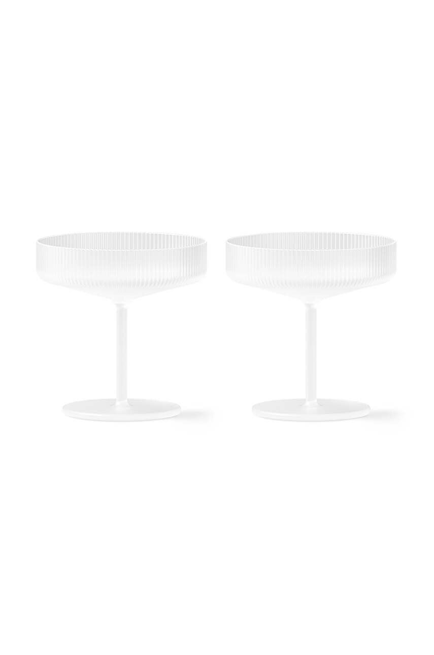 Набор бокалов для шампанского Ferm LIVING Ripple Champagne Saucers, 150 мл, 2 шт, белый
Набор бокалов для шампанского Ferm LIVING Ripple Champagne Saucers, 150 мл, 2 шт, белый