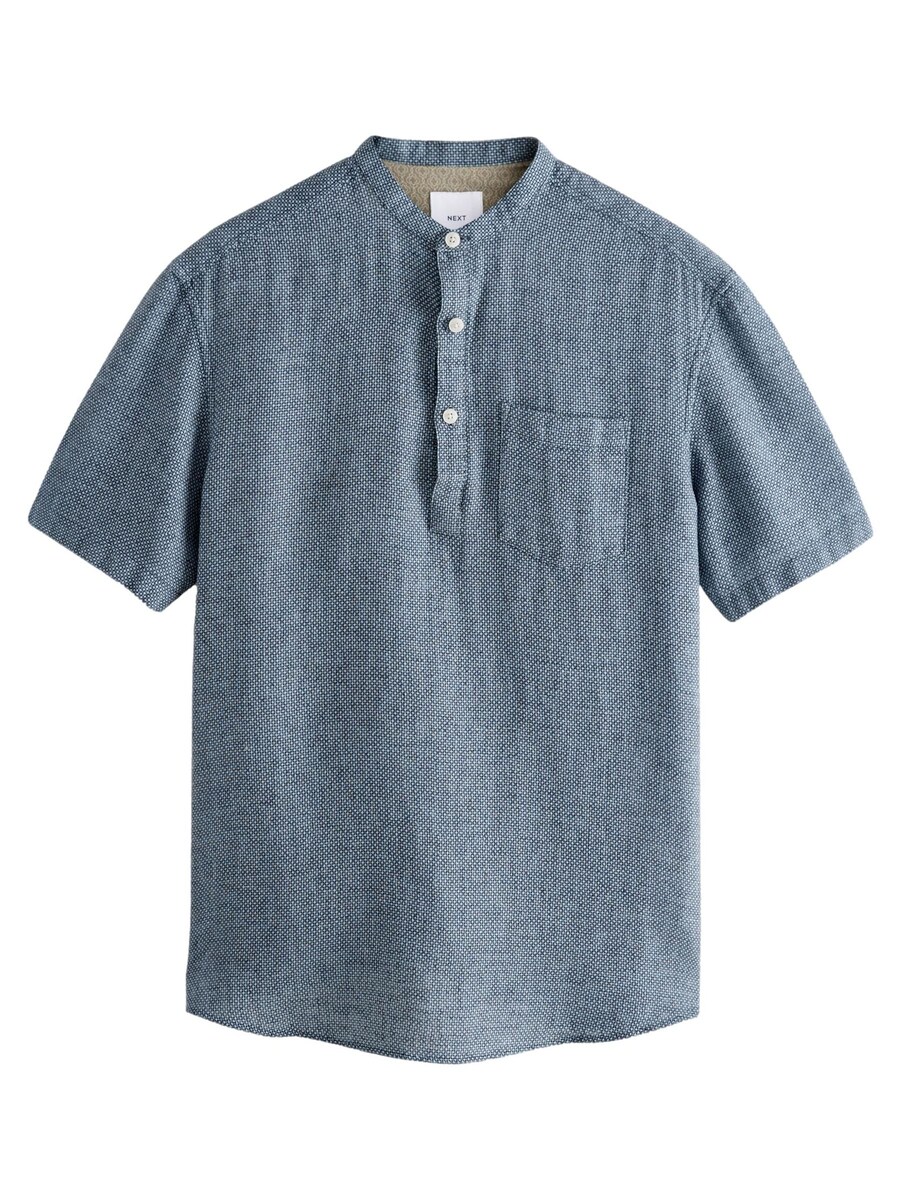 Рубашка обычного кроя на пуговицах Next, морской синий
Рубашка обычного кроя на пуговицах Next, морской синий