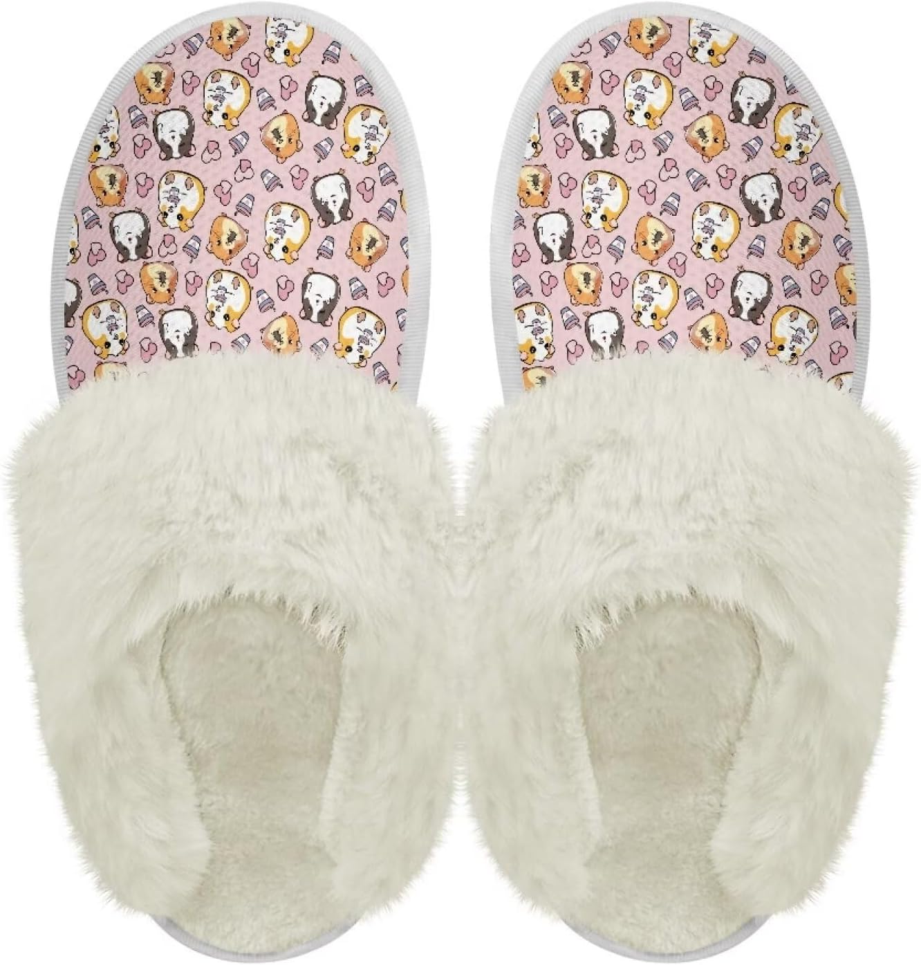 Хлопковые тапочки PJHEQOXE с пушистыми краями, домашние тапочки для дома и улицы, хлопковые тапочки унисекс, Guinea Pig
Хлопковые тапочки PJHEQOXE с пушистыми краями, домашние тапочки для дома и улицы, хлопковые тапочки унисекс, Guinea Pig