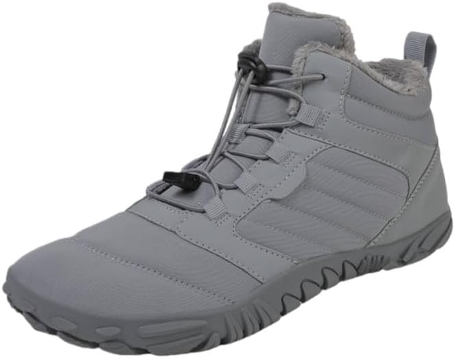 Мужские зимние высокопрочные ботинки - противоскользящие, термоизолированные ботинки средней длины с мягкой стелькой, шнуровкой и поддержкой голеностопа для льда, снега и слякоти Minlaidian, серый
Мужские зимние высокопрочные ботинки - противоскользящие, термоизолированные ботинки средней длины с мягкой стелькой, шнуровкой и поддержкой голеностопа для льда, снега и слякоти Minlaidian, серый