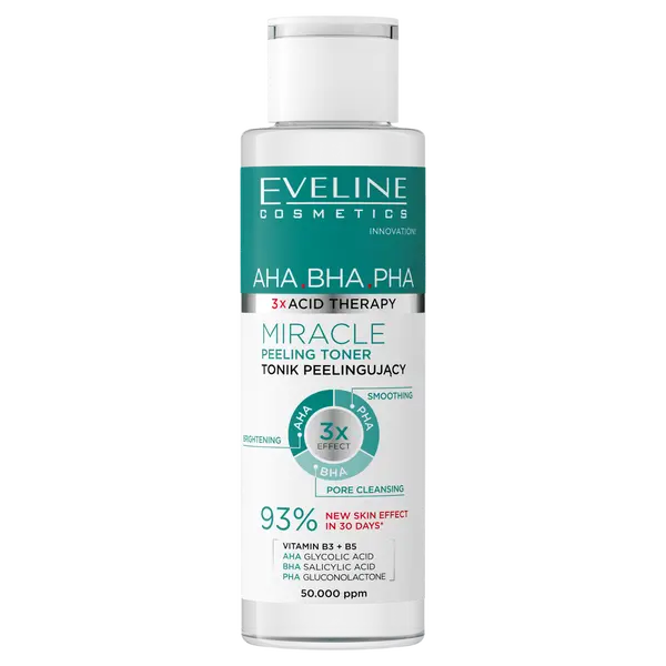 Отшелушивающий тоник для лица, 110 мл Eveline Cosmetics 3Xacid
Отшелушивающий тоник для лица, 110 мл Eveline Cosmetics 3Xacid