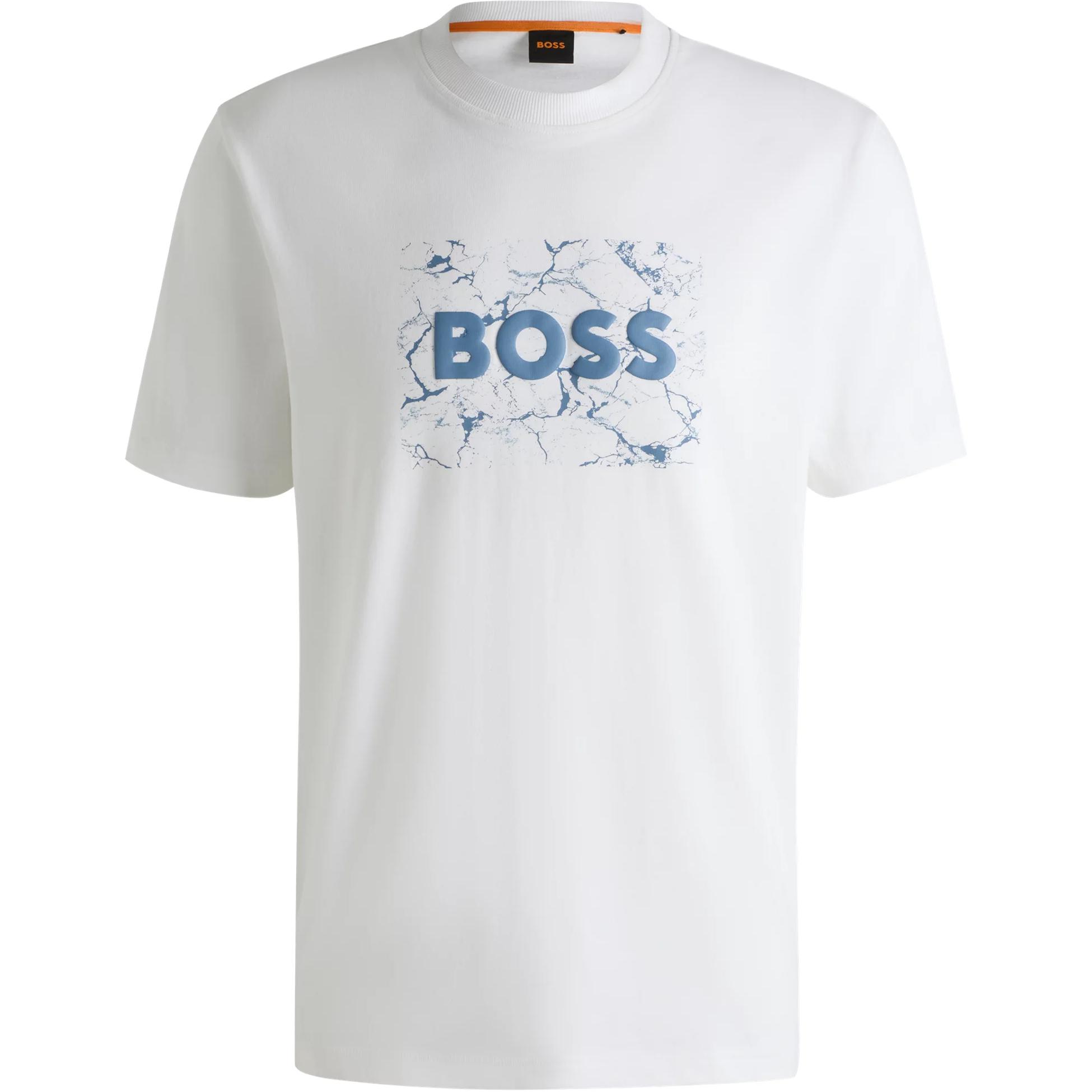 Футболка с графическим принтом Boss Hugo Boss, белый
Футболка с графическим принтом Boss Hugo Boss, белый