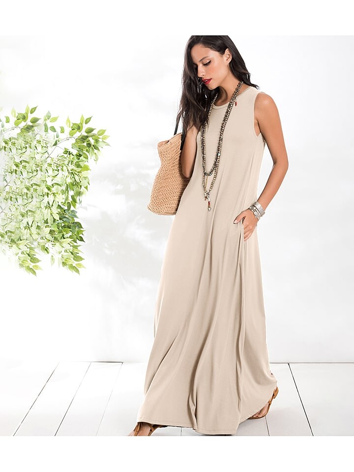 Длинное платье LA Angels, бежевый
Длинное платье LA Angels, бежевый
