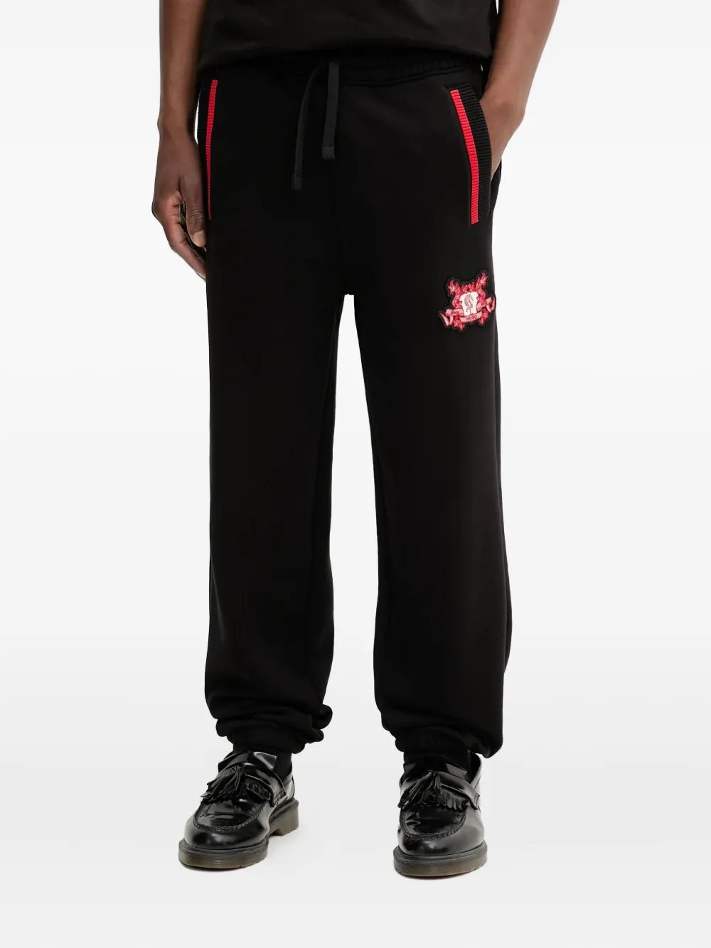 Спортивные брюки с кулиской и вышивкой HUGO, черный
Спортивные брюки с кулиской и вышивкой HUGO, черный