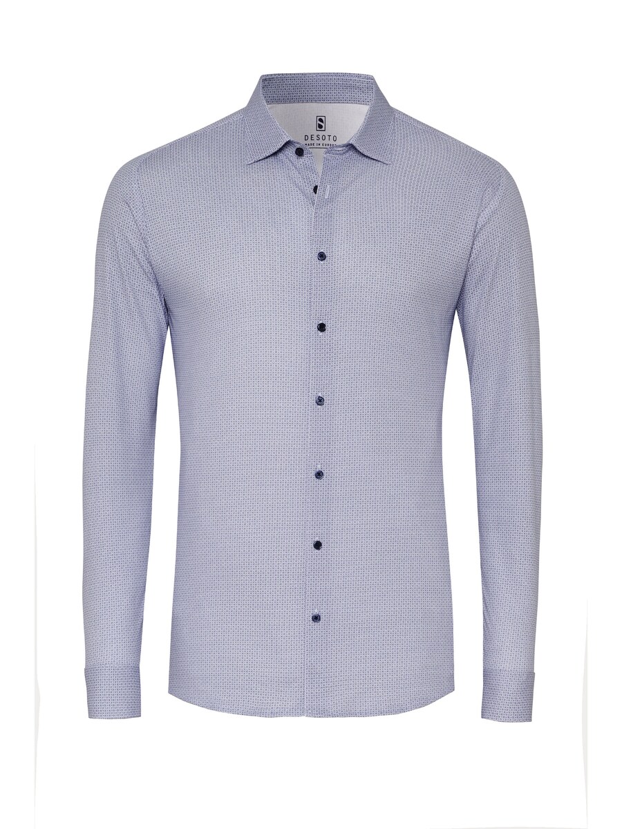 Приталенная рубашка на пуговицах DESOTO, цвет Blue/White
Приталенная рубашка на пуговицах DESOTO, цвет Blue/White