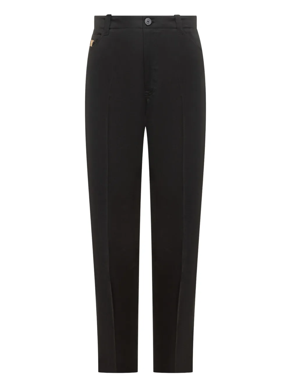 Брюки с бляхой в виде головы Медузы VERSACE, черный 
Брюки с бляхой в виде головы Медузы VERSACE, черный