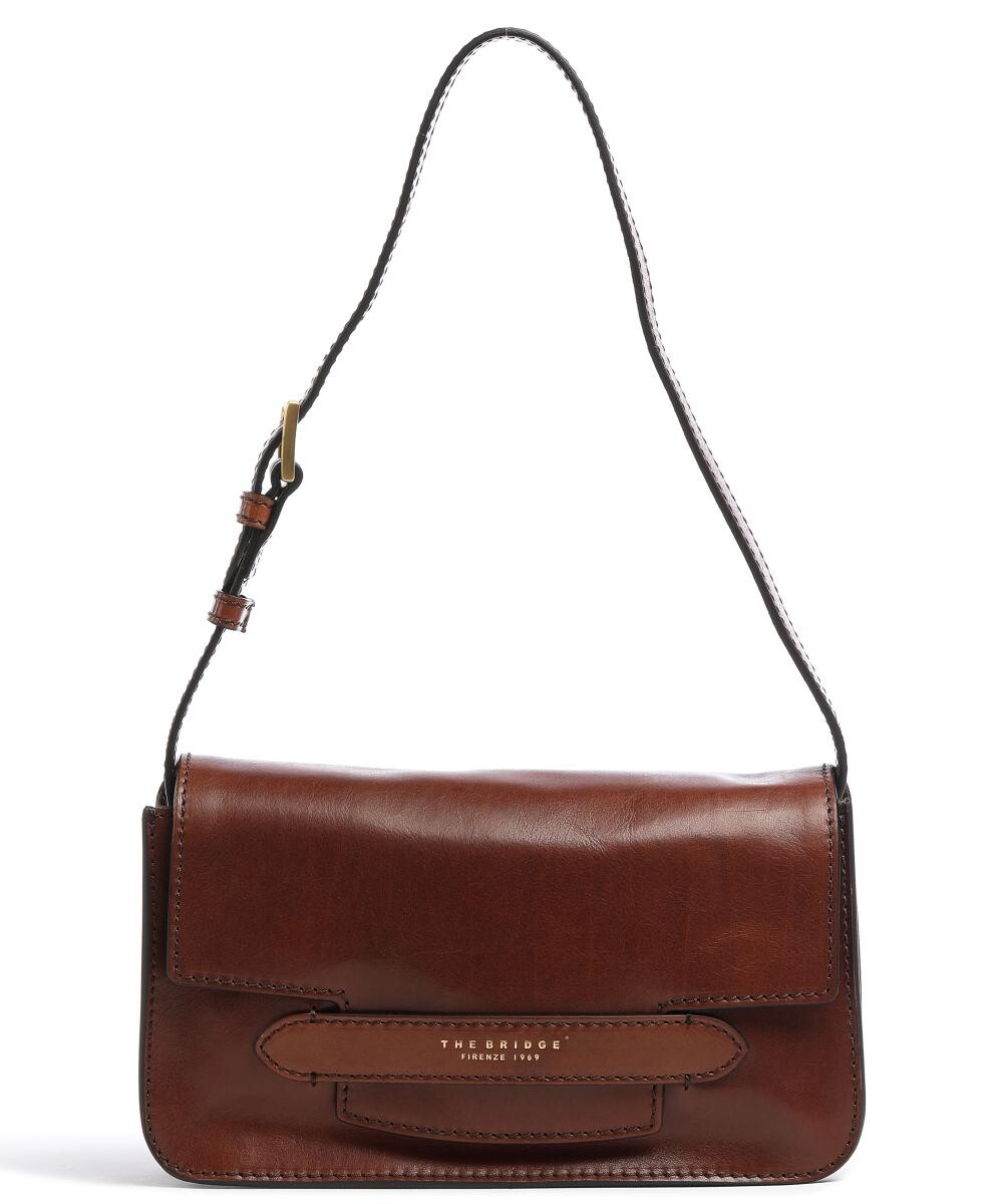 Сумка через плечо Lucrezia из мелкозернистой яловой кожи. The Bridge, коричневый
Сумка через плечо Lucrezia из мелкозернистой яловой кожи. The Bridge, коричневый