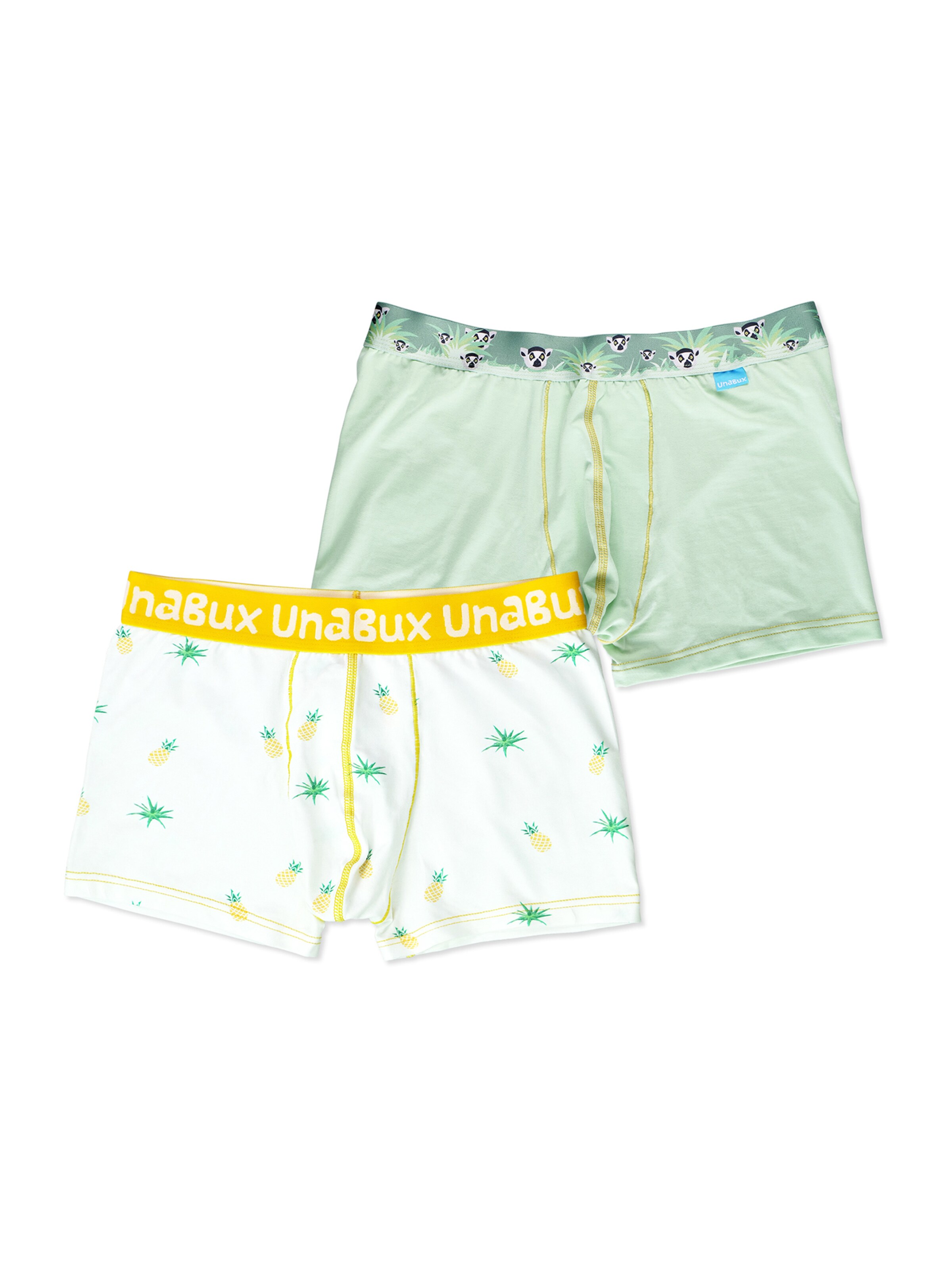 UNABUX Боксеры в цвете Pastel Green, White
UNABUX Боксеры в цвете Pastel Green, White