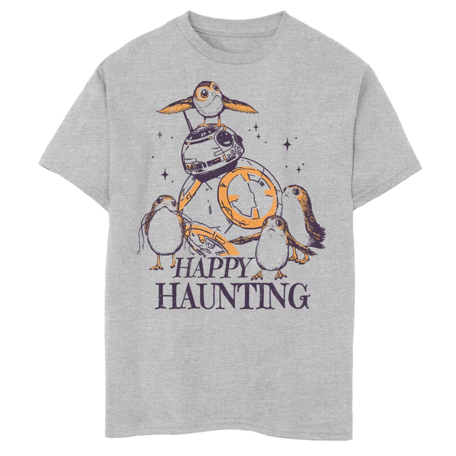 Футболка с рисунком Star Wars BB-8 и Porg Happy Haunting для мальчиков 8–20 лет Licensed Character
Футболка с рисунком Star Wars BB-8 и Porg Happy Haunting для мальчиков 8–20 лет Licensed Character