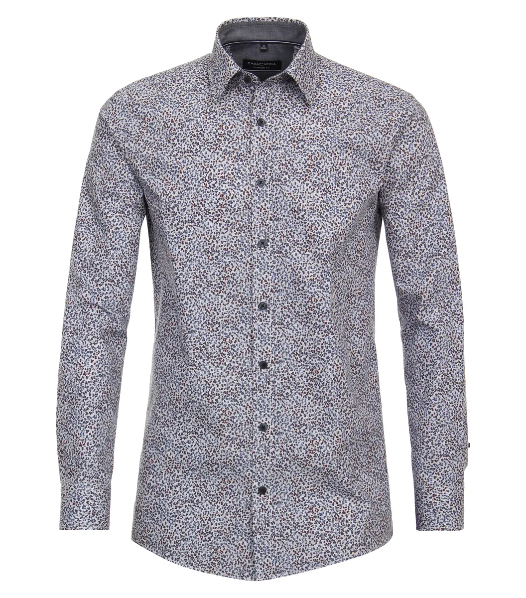 Рубашка CASAMODA с длинными рукавами "CASAMODA повседневная рубашка с принтом", синий
Рубашка CASAMODA с длинными рукавами "CASAMODA повседневная рубашка с принтом", синий