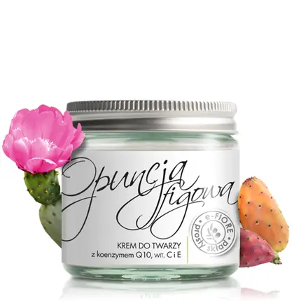 Натуральный антивозрастной крем для лица с опунцией, коэнзимом Q10 и маслом ши, 60 мл E-Fiore
Натуральный антивозрастной крем для лица с опунцией, коэнзимом Q10 и маслом ши, 60 мл E-Fiore