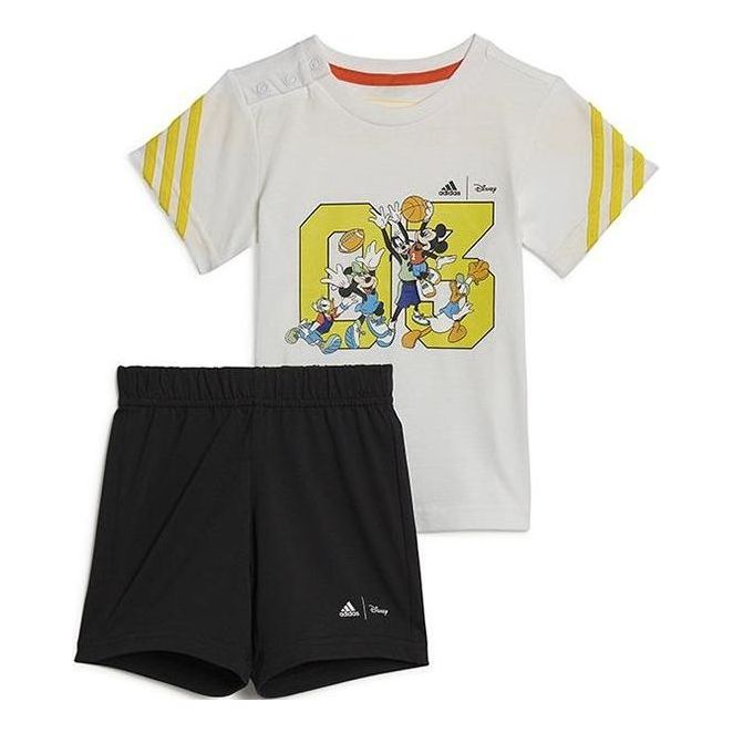 Топ (TD) adidas X Disney Mickey Mouse Summer Set 'White Black'
Топ (TD) adidas X Disney Mickey Mouse Summer Set 'White Black'