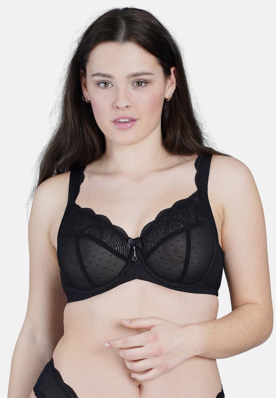 Бюстгальтер SugarShape CLARA, Black Lace/Black
Бюстгальтер SugarShape CLARA, Black Lace/Black
