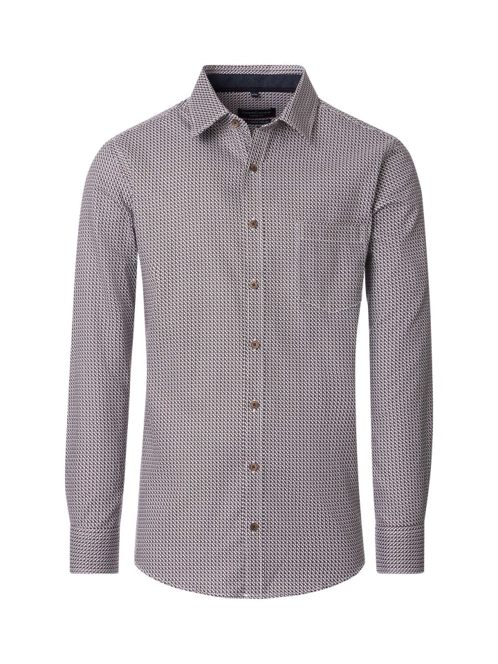 CASAMODA Повседневная рубашка коричневого цвета
CASAMODA Повседневная рубашка коричневого цвета