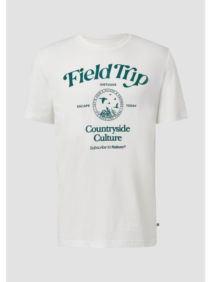 Футболка s.Oliver, белый 
Футболка s.Oliver, белый