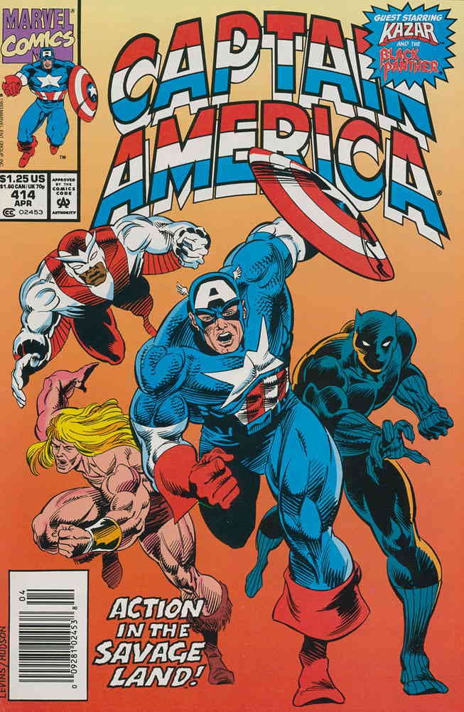 Captain America (Vol. 1), Edition# 414 (Marvel)
Captain America (Vol. 1), Edition# 414 (Marvel)