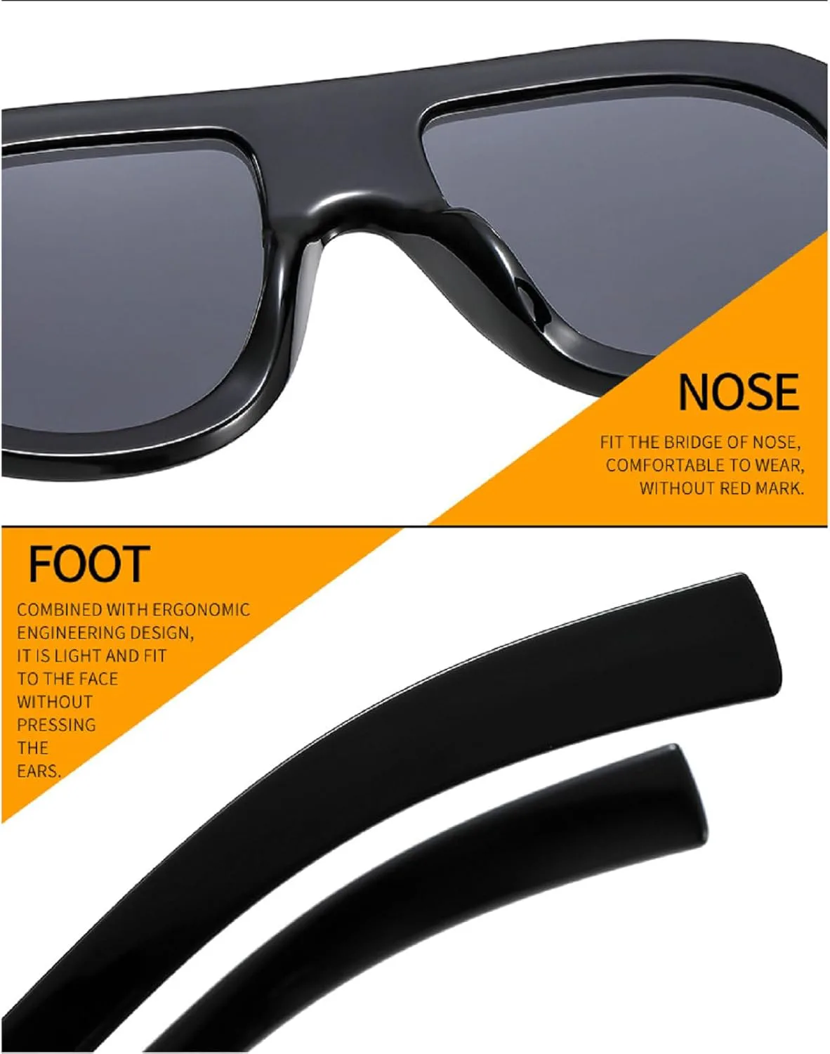 Популярные модные солнцезащитные очки-пилот для женщин, ретро, массивные, дизайнерские, мужские, панк, градиентные, UV400, большие солнцезащитные очки mincl, Gray
Популярные модные солнцезащитные очки-пилот для женщин, ретро, массивные, дизайнерские, мужские, панк, градиентные, UV400, большие солнцезащитные очки mincl, Gray