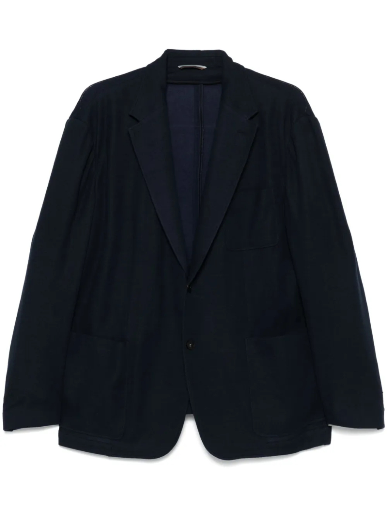 Однобортный пиджак Canali, синий
Однобортный пиджак Canali, синий