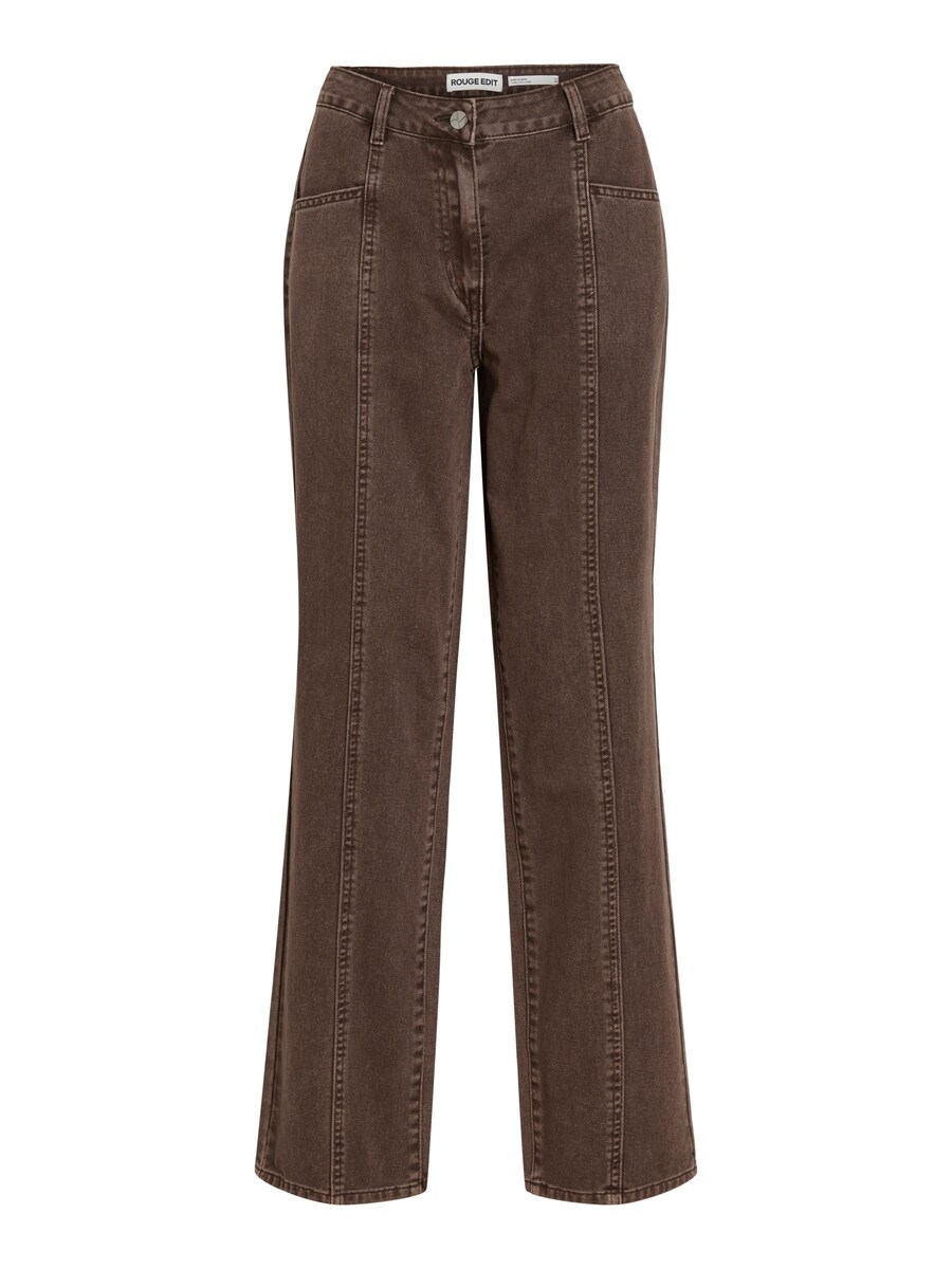 Зауженные джинсы ROUGE EDIT, коричневый
Зауженные джинсы ROUGE EDIT, коричневый