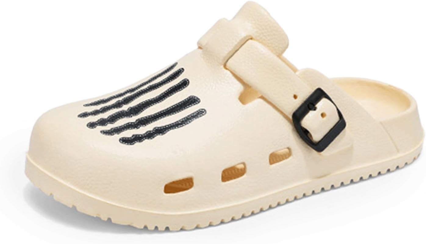 Готические сабо-«скелет» для взрослых, с открытой пяткой, в стиле «костяные» мюли, обувь для дома и улицы, с пряжкой, удобная, легкая, с нескользящей подошвой, подходит для детей постарше, мальчиков, девочек, женщин и мужчин Generic, бежевый
Готические сабо-«скелет» для взрослых, с открытой пяткой, в стиле «костяные» мюли, обувь для дома и улицы, с пряжкой, удобная, легкая, с нескользящей подошвой, подходит для детей постарше, мальчиков, девочек, женщин и мужчин Generic, бежевый