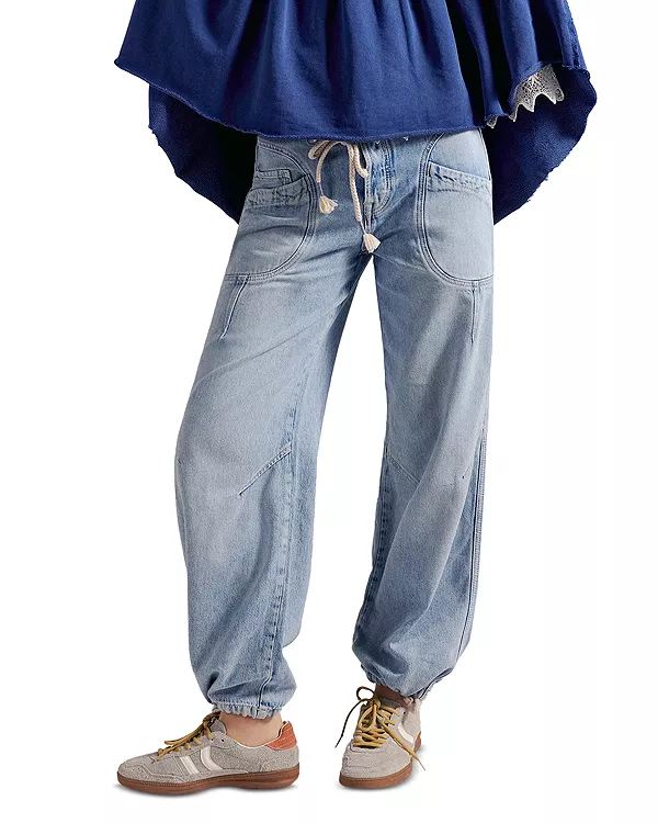 Язык любви: надевайте джинсы без лишних проблем Free People, синий
Язык любви: надевайте джинсы без лишних проблем Free People, синий