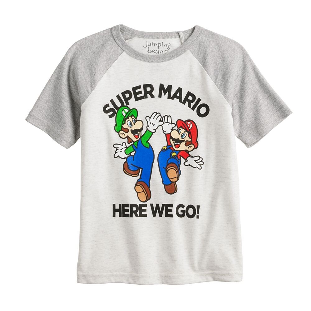 Футболка Jumping Beans с короткими рукавами и рисунком Супер Марио для мальчиков 4–12 лет, цвет Oatmeal
Футболка Jumping Beans с короткими рукавами и рисунком Супер Марио для мальчиков 4–12 лет, цвет Oatmeal