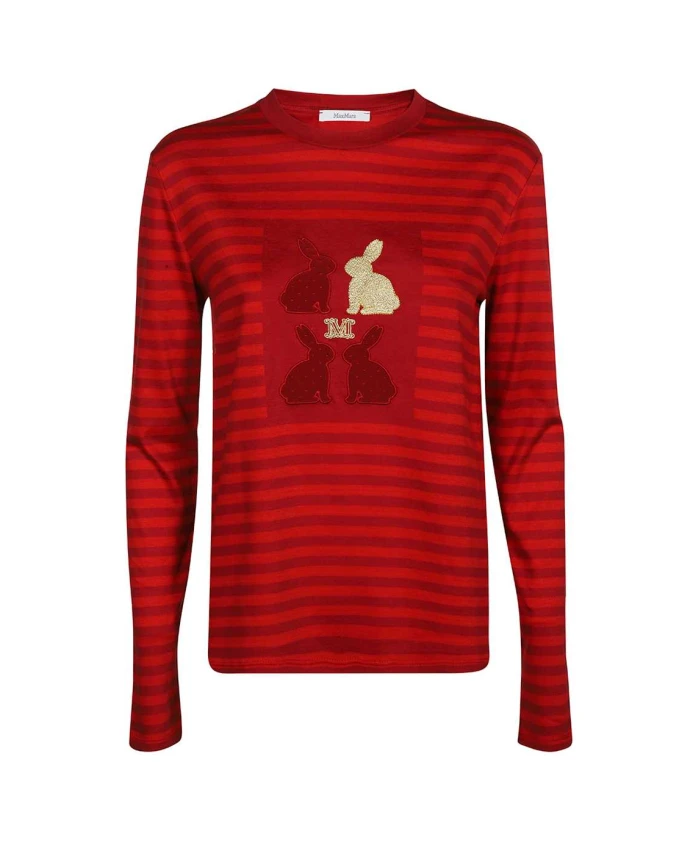 Вышитая хлопковая рубашка с длинными рукавами Max Mara, красный
Вышитая хлопковая рубашка с длинными рукавами Max Mara, красный