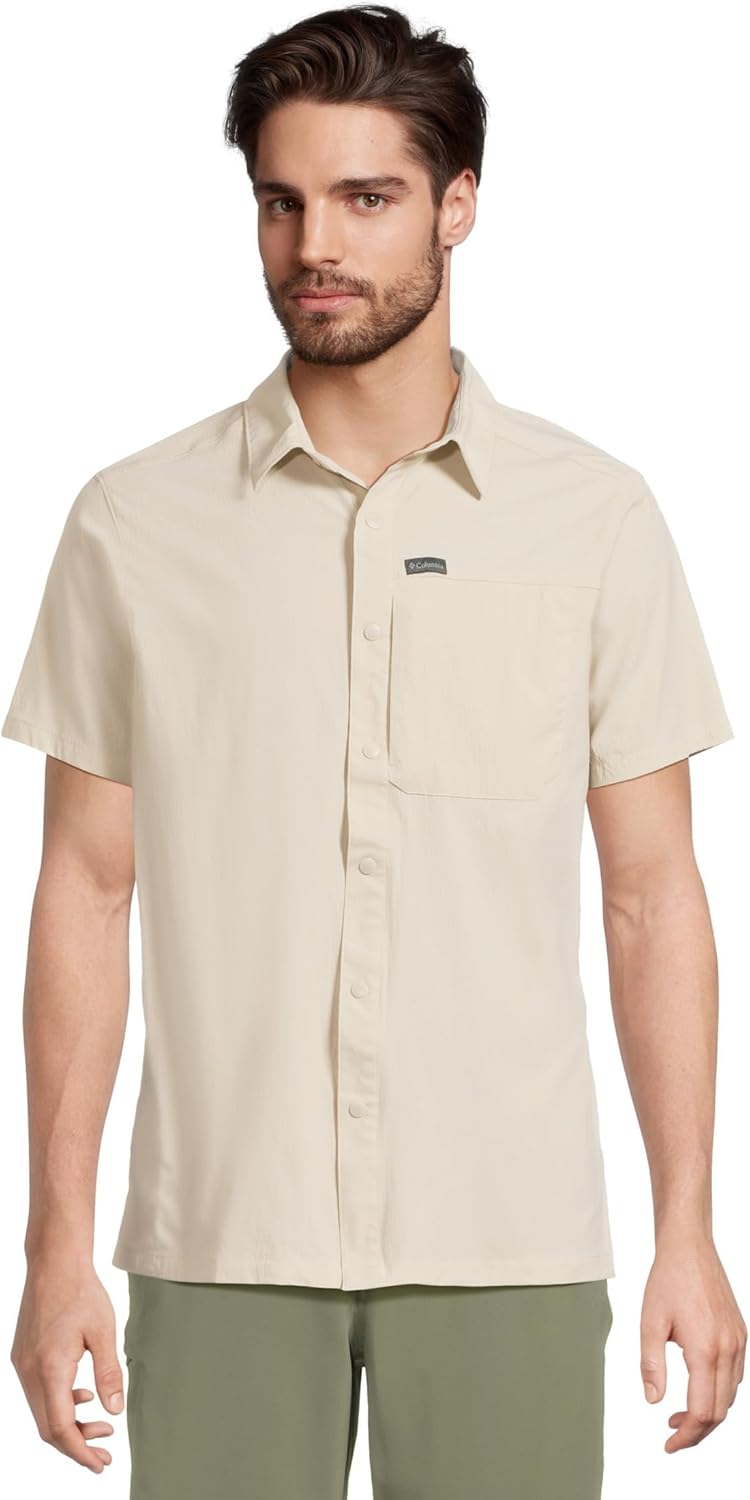 Columbia мужская рубашка Sage Peak с коротким рукавом, Dark Stone
Columbia мужская рубашка Sage Peak с коротким рукавом, Dark Stone