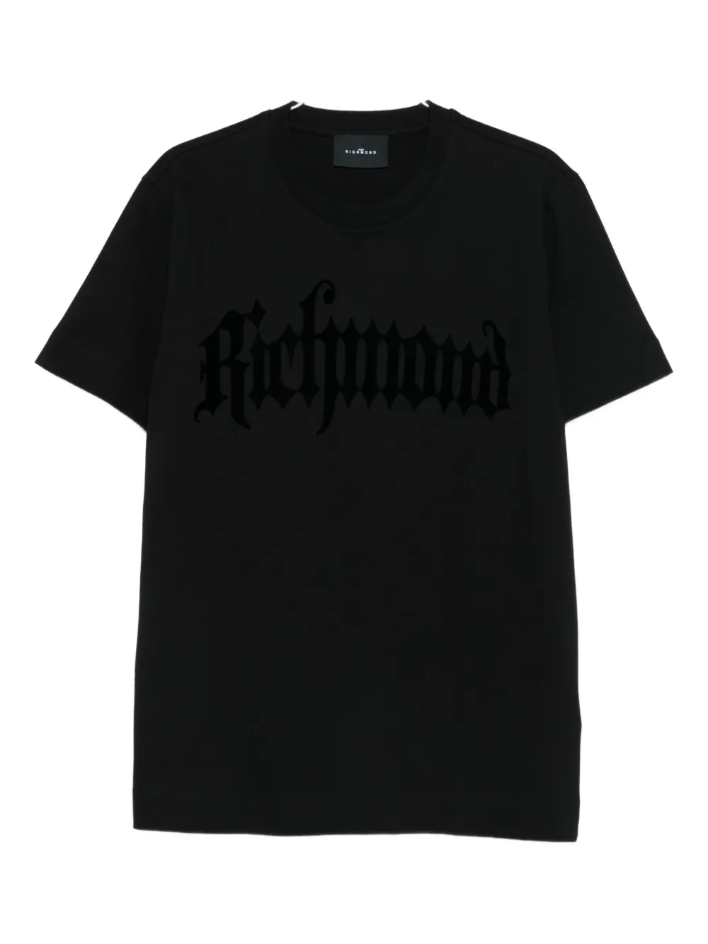 Хлопковая футболка с логотипом John Richmond, черный
Хлопковая футболка с логотипом John Richmond, черный