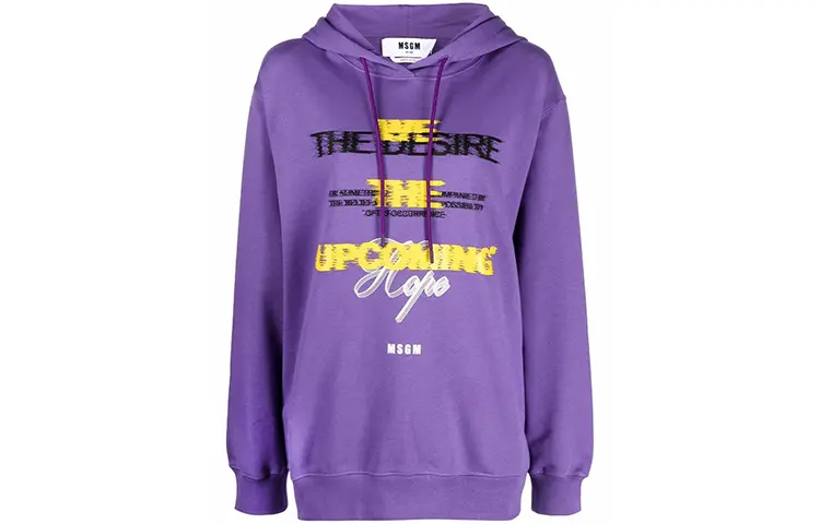 MSGM Фиолетовая толстовка для женщин
MSGM Фиолетовая толстовка для женщин