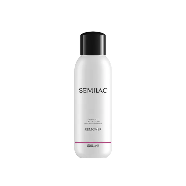 Гибридная жидкость для снятия лака, 500 мл Semilac Remover
Гибридная жидкость для снятия лака, 500 мл Semilac Remover