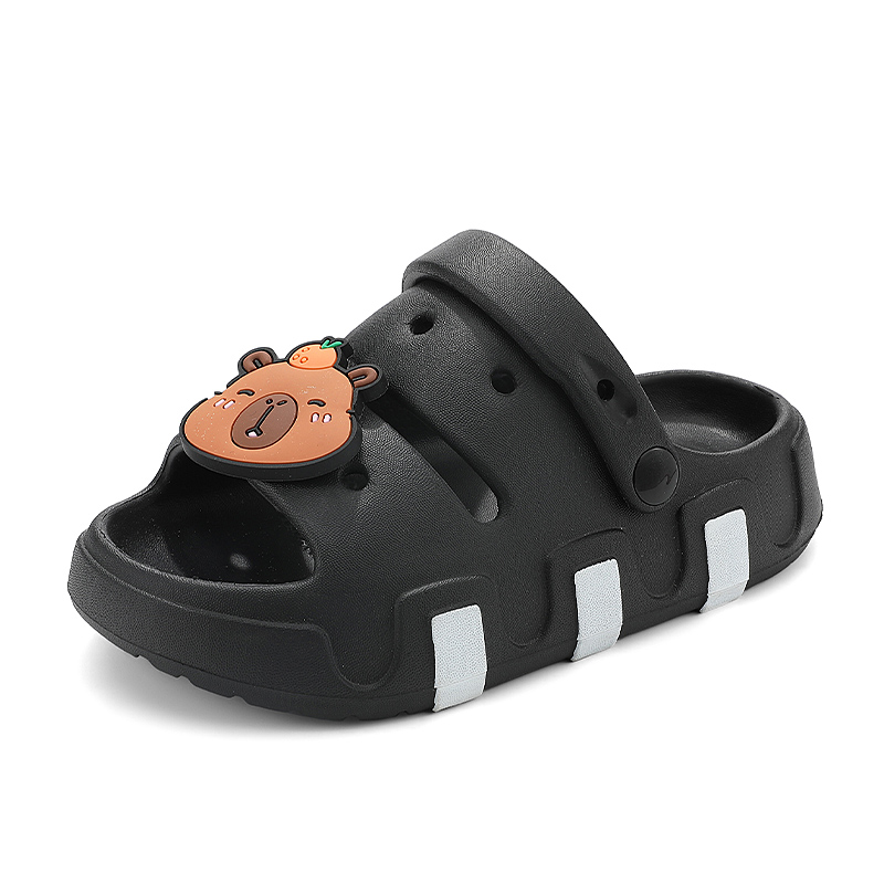 Детские шлепанцы с низким верхом, амортизирующие, износостойкие, с отскоком, водонепроницаемые, легкие, с амортизацией Wooden houses, черный
Детские шлепанцы с низким верхом, амортизирующие, износостойкие, с отскоком, водонепроницаемые, легкие, с амортизацией Wooden houses, черный