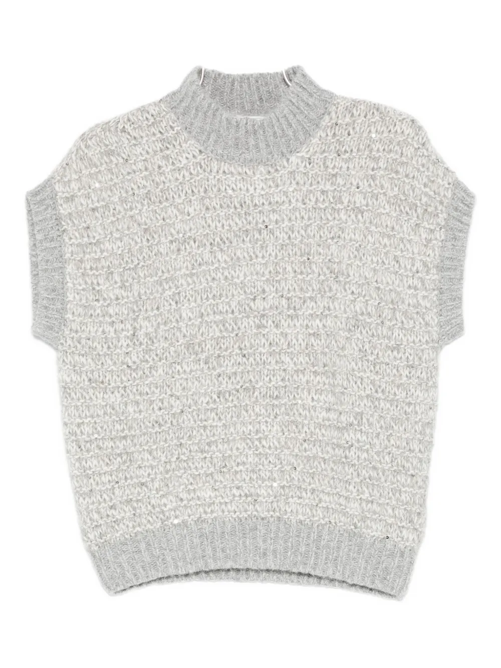 Свитер с высоким воротником Peserico, серый
Свитер с высоким воротником Peserico, серый