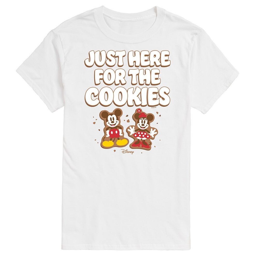 Мужская футболка с рисунком Микки и Минни Маус Disney's Just Here For The Cookies, белый
Мужская футболка с рисунком Микки и Минни Маус Disney's Just Here For The Cookies, белый