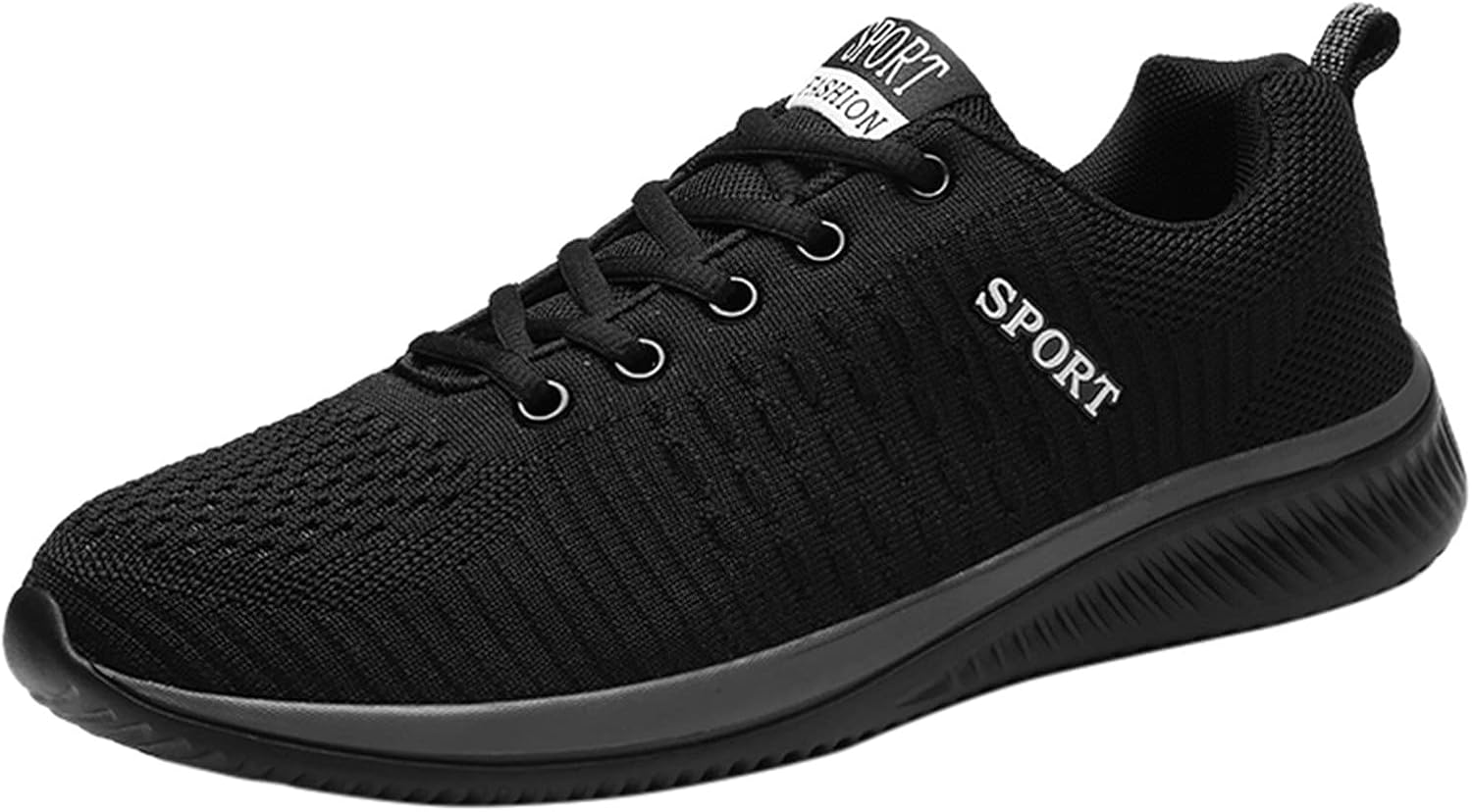 Унисекс кроссовки с сеткой на шнуровке, для женщин и мужчин, дышащие, с нескользящей подошвой, для бега, комфортные, легкие, для прогулок, летние повседневные, для работы, дома и улицы Nvtuuer, черный
Унисекс кроссовки с сеткой на шнуровке, для женщин и мужчин, дышащие, с нескользящей подошвой, для бега, комфортные, легкие, для прогулок, летние повседневные, для работы, дома и улицы Nvtuuer, черный