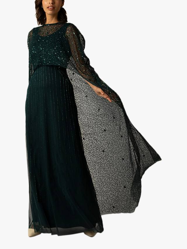 Платье-накидка из мелони Raishma, зеленый
Платье-накидка из мелони Raishma, зеленый