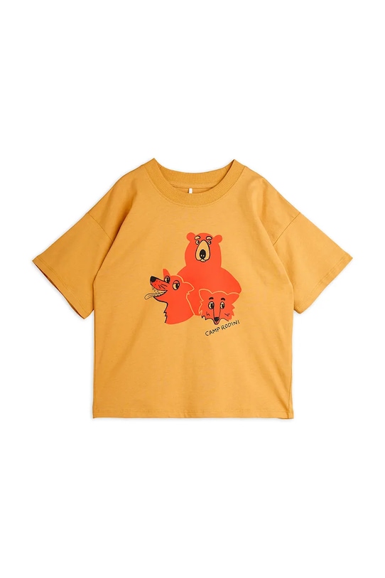 Детская хлопковая футболка Camp Rodini Mini Rodini, коричневый
Детская хлопковая футболка Camp Rodini Mini Rodini, коричневый