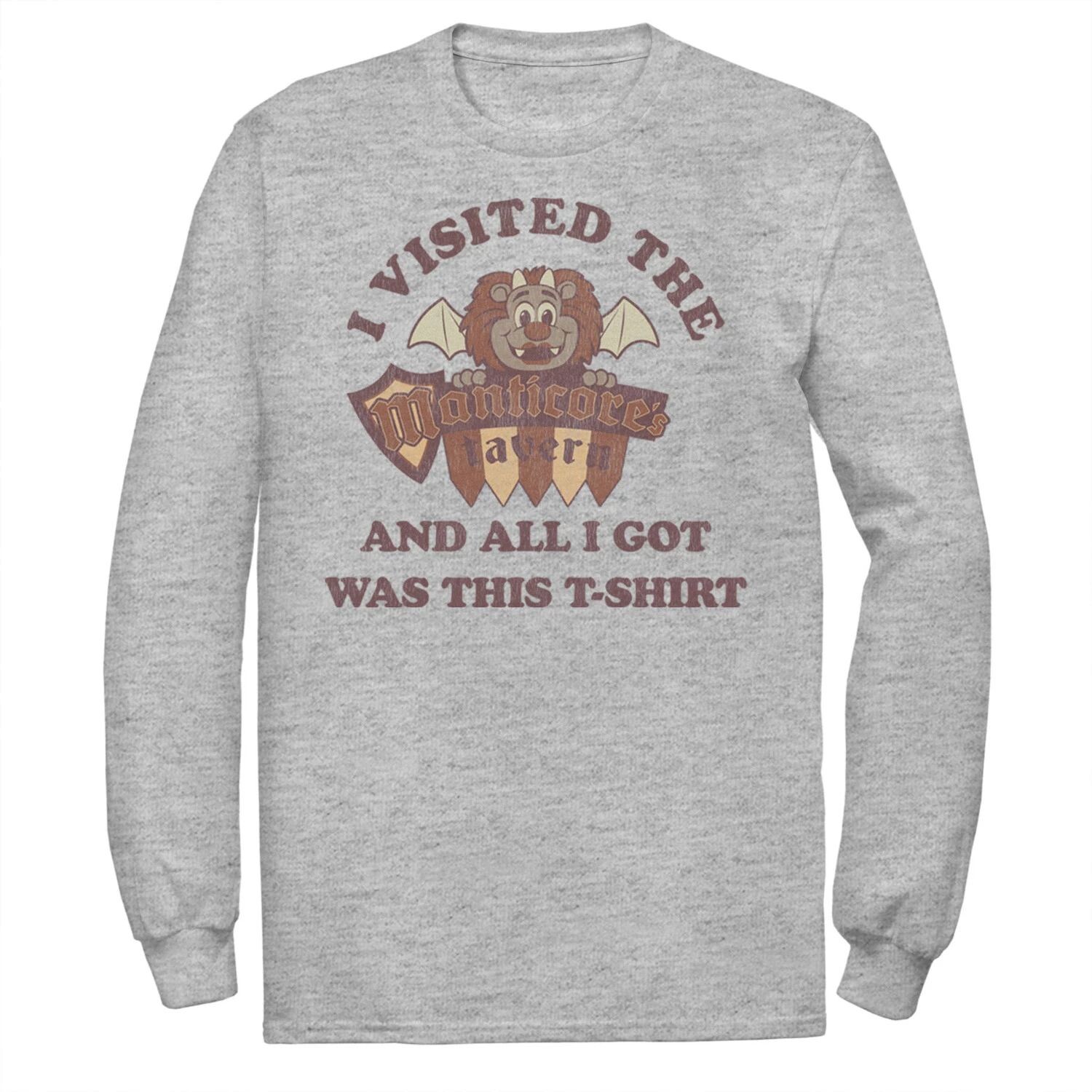 Мужская сувенирная футболка Disney/Pixar Onward Manticore's Tavern Licensed Character
Мужская сувенирная футболка Disney/Pixar Onward Manticore's Tavern Licensed Character