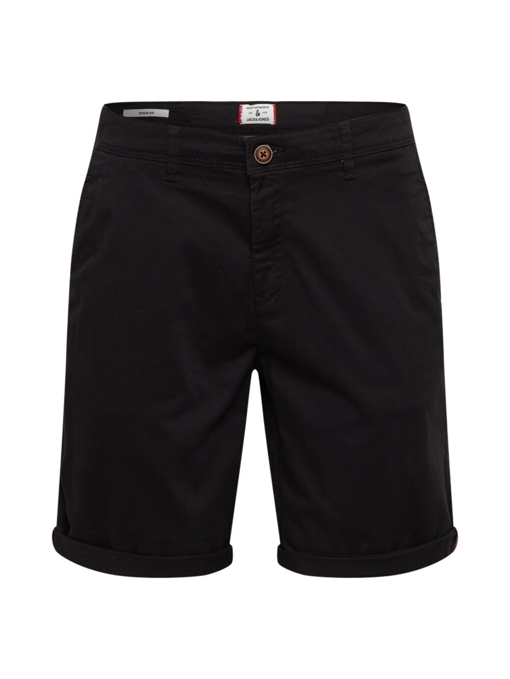 Обычные брюки чинос JACK & JONES Bowie, черный
Обычные брюки чинос JACK & JONES Bowie, черный