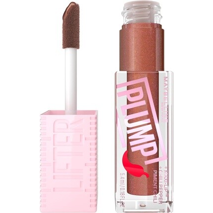 Блеск для губ Maybelline New York Lifter Plump Lip Gloss Lasting Plump с подогревом с гиалуроновой кислотой и перцем чили XL Wand Vegan Formula Shade 007 Cocoa Zing
Блеск для губ Maybelline New York Lifter Plump Lip Gloss Lasting Plump с подогревом с гиалуроновой кислотой и перцем чили XL Wand Vegan Formula Shade 007 Cocoa Zing